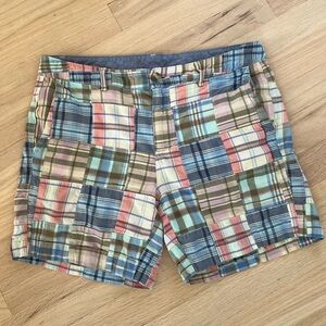 L. L. Bean Classic Madras Plaid shorts- Favorite Fit